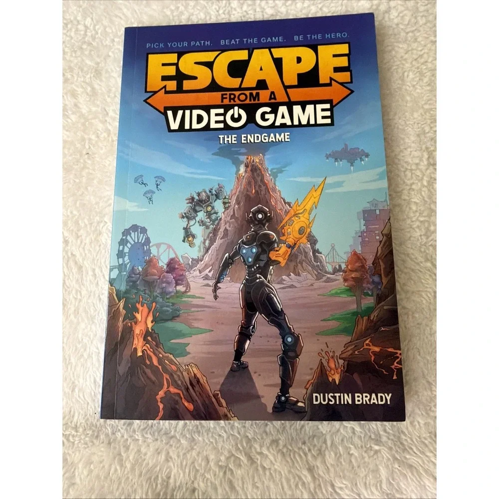 Escape from a Video Game The Complete Series Paperback First Edition Book 1-4